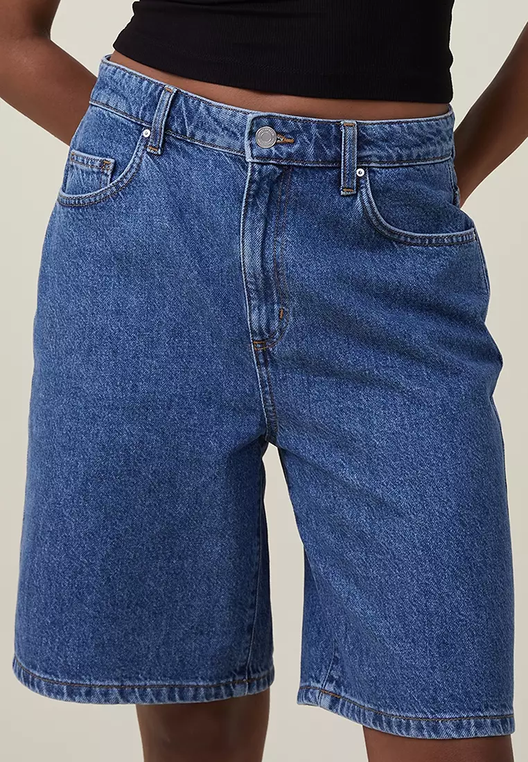 Buy Cotton On Super Baggy Denim Jorts 2024 Online ZALORA Singapore