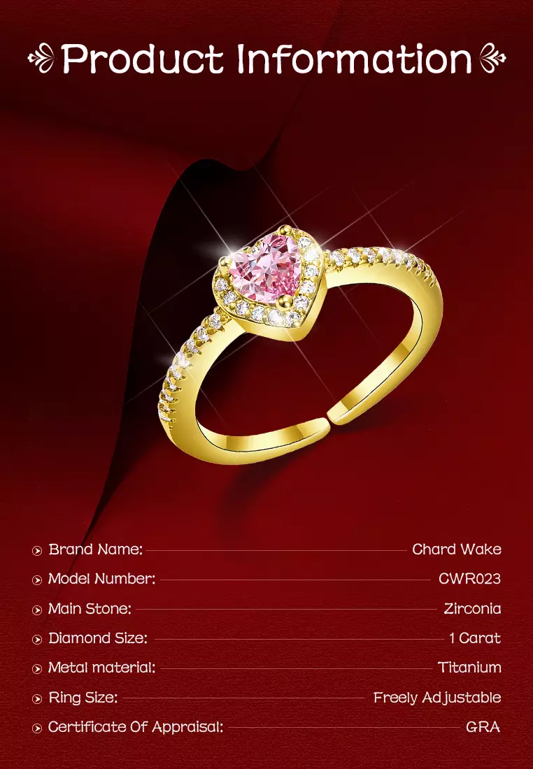 Cincin Wanita Berlian Titanium Fashion Perhiasan Cincin Cewek Ring