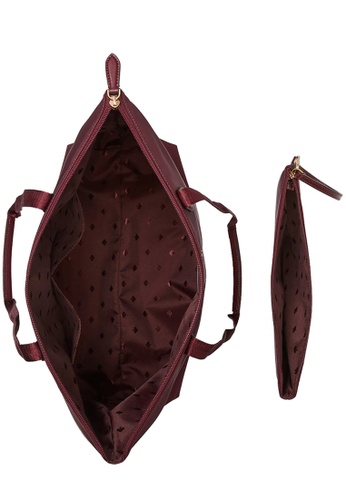 Kate Spade Kate Spade Mel Packable Tote Bag in Deep Berry wkr00625 2023 |  Buy Kate Spade Online | ZALORA Hong Kong