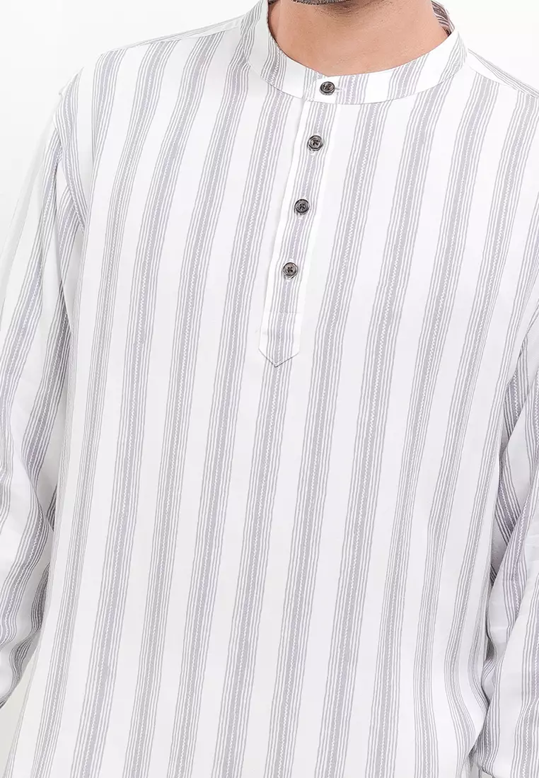 Caspian Vertical Stripe Pattern Shirt