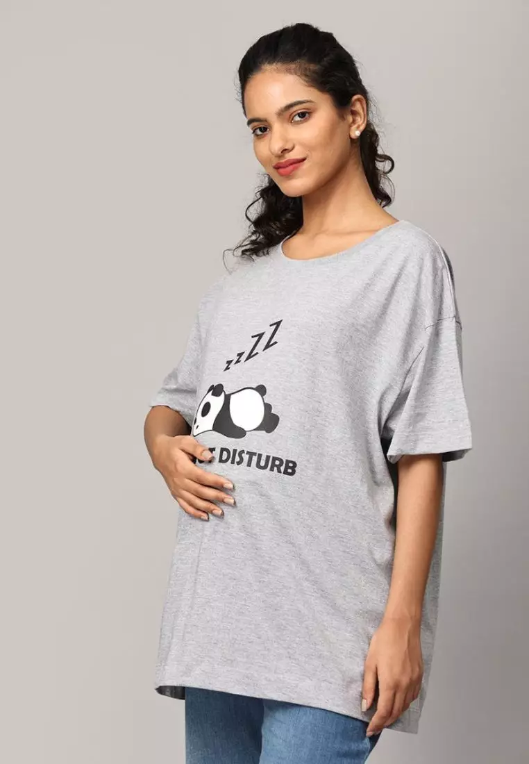 Do not Disturb Oversized Mumma T-shirt