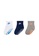 Nike blue Nike Boy's 3 Pack Grip Ankle Socks (2 - 4 Years) - Pacific Blue 150F3KA1CA9AB5GS_1