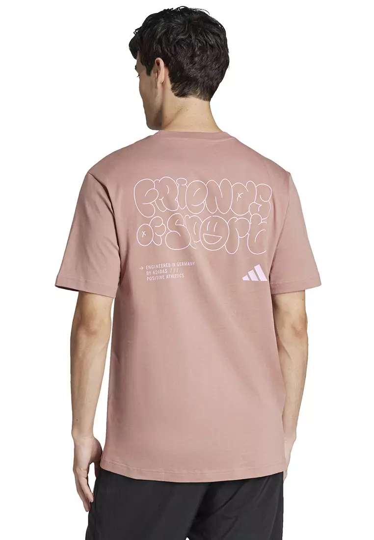 Lounge Verbiage Friends of Sport Graphic T-Shirt