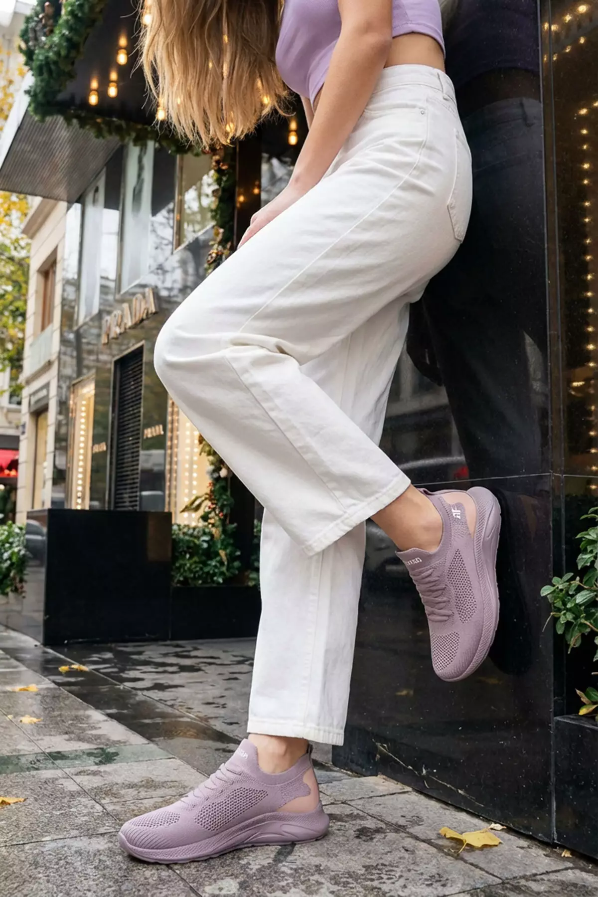 Lilac Women'S Sneaker 21253
