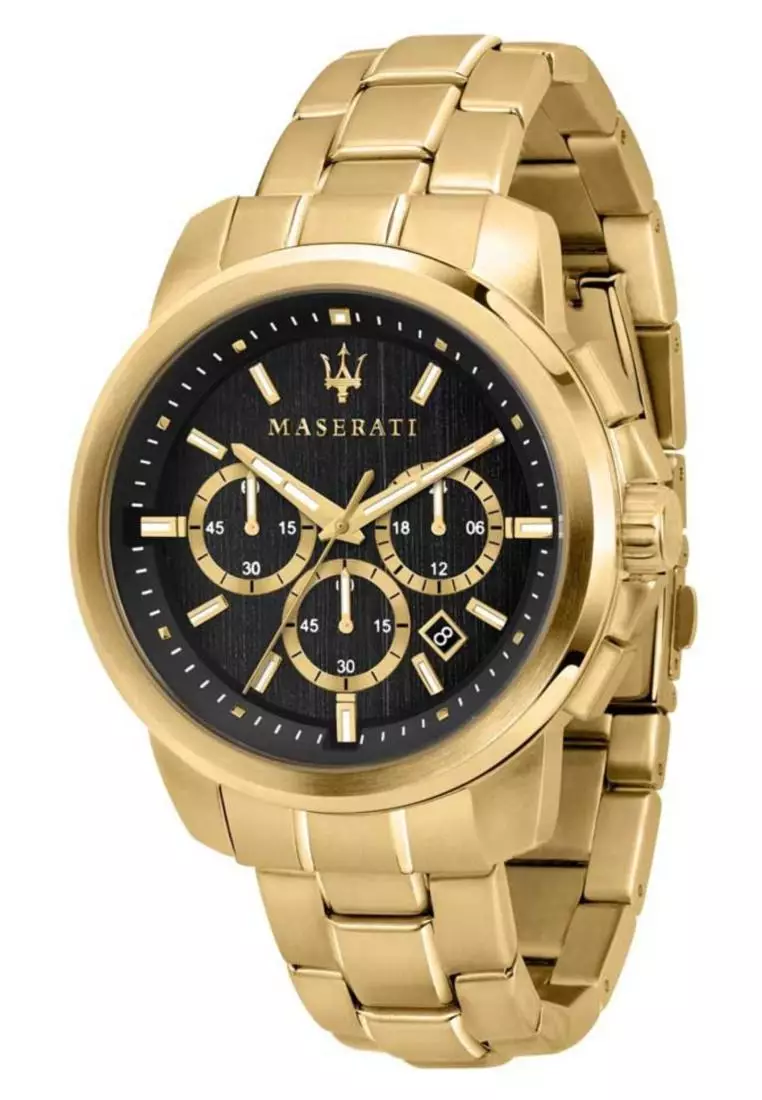 Maserati hot sale gold watch