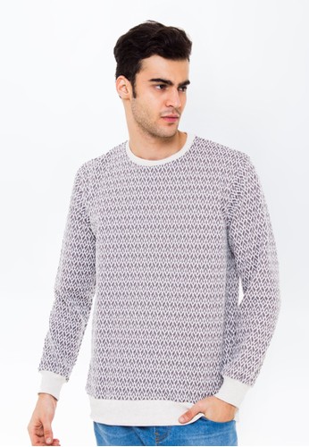 Bloop Sweater Aiden Motive Grey BLP-OL084