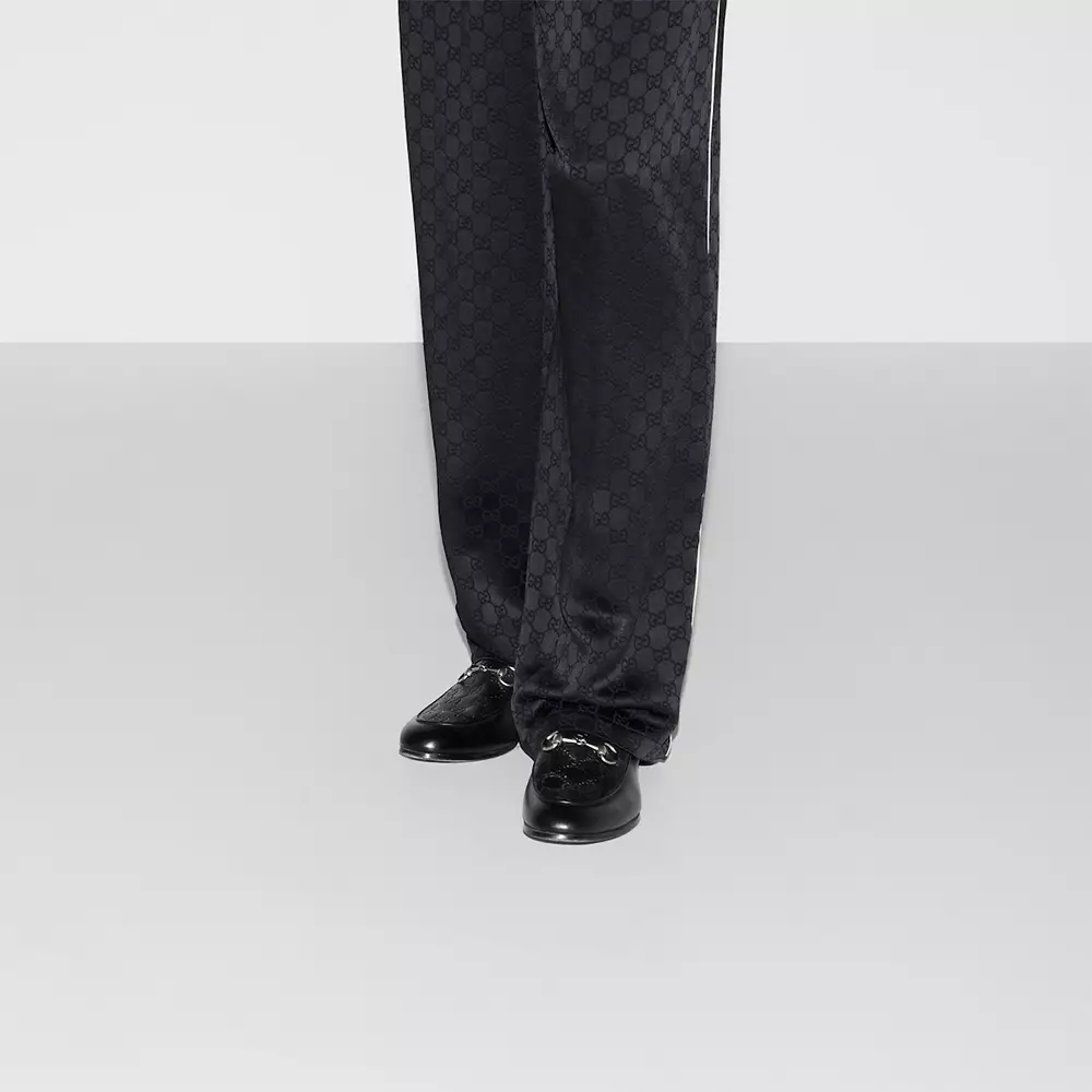 GG Loafer with Horsebit Black Shw Men