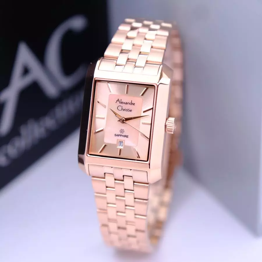Alexandre Christie 8706 Full Rosegold Cewek