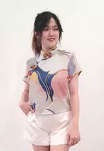 Red White Printed