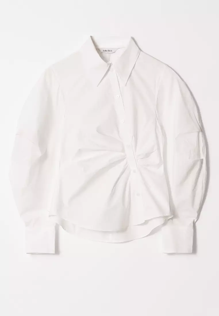 Asymmetrical Cotton Shirt