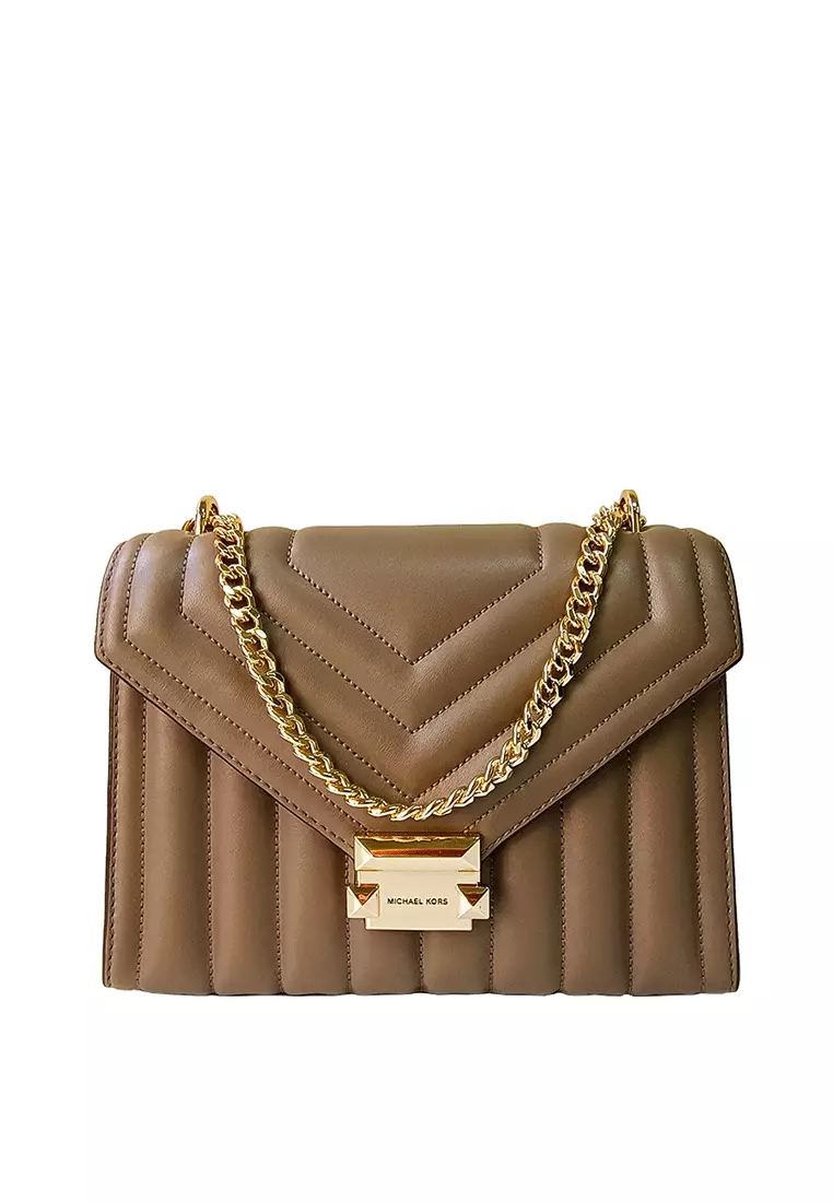 Buy Michael Kors Whitney Medium Quilted Leather Convertible