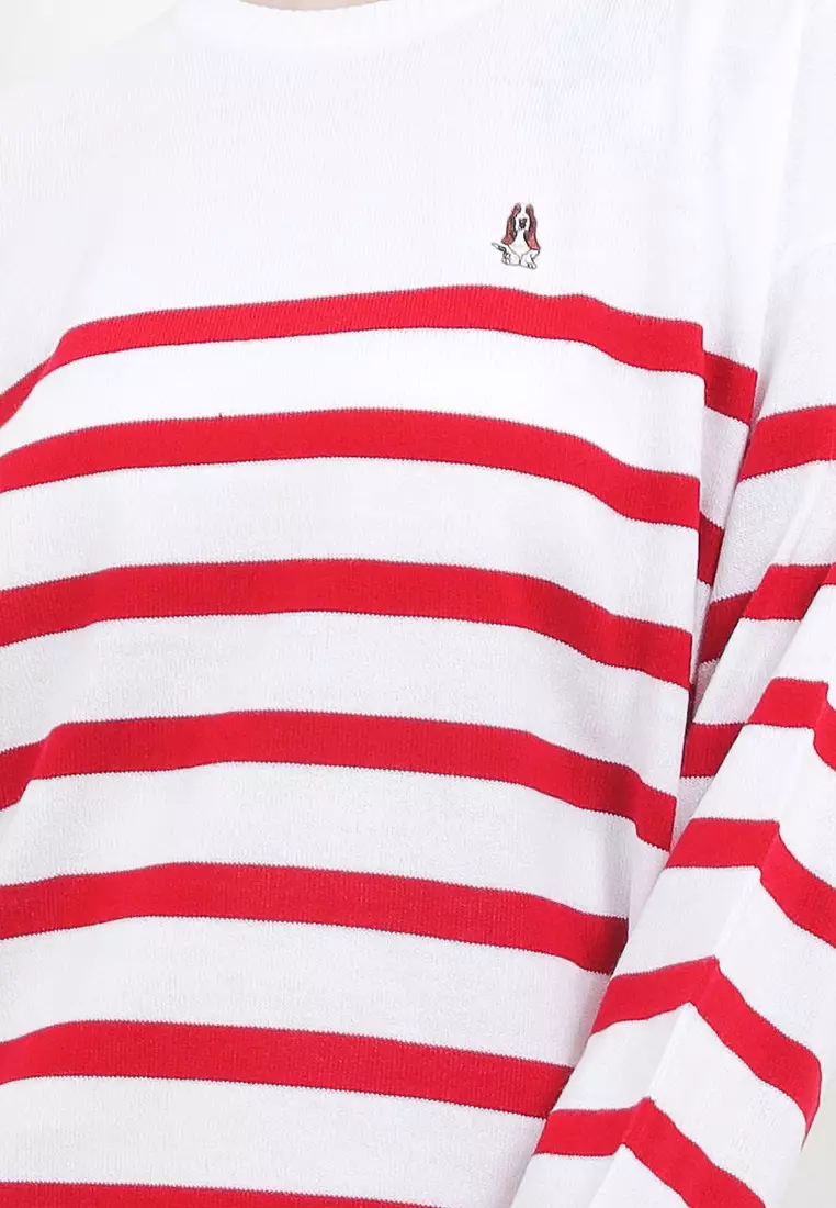 Rua Overiszed Stripe Sweater