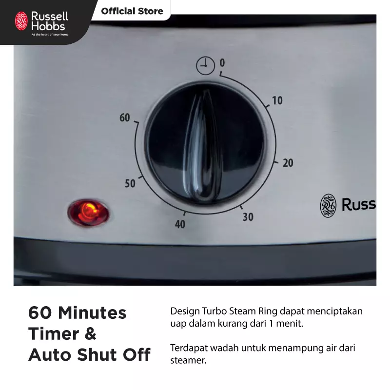 Jual Russell Hobbs Russell Hobbs Home Food Steamer Original 2024