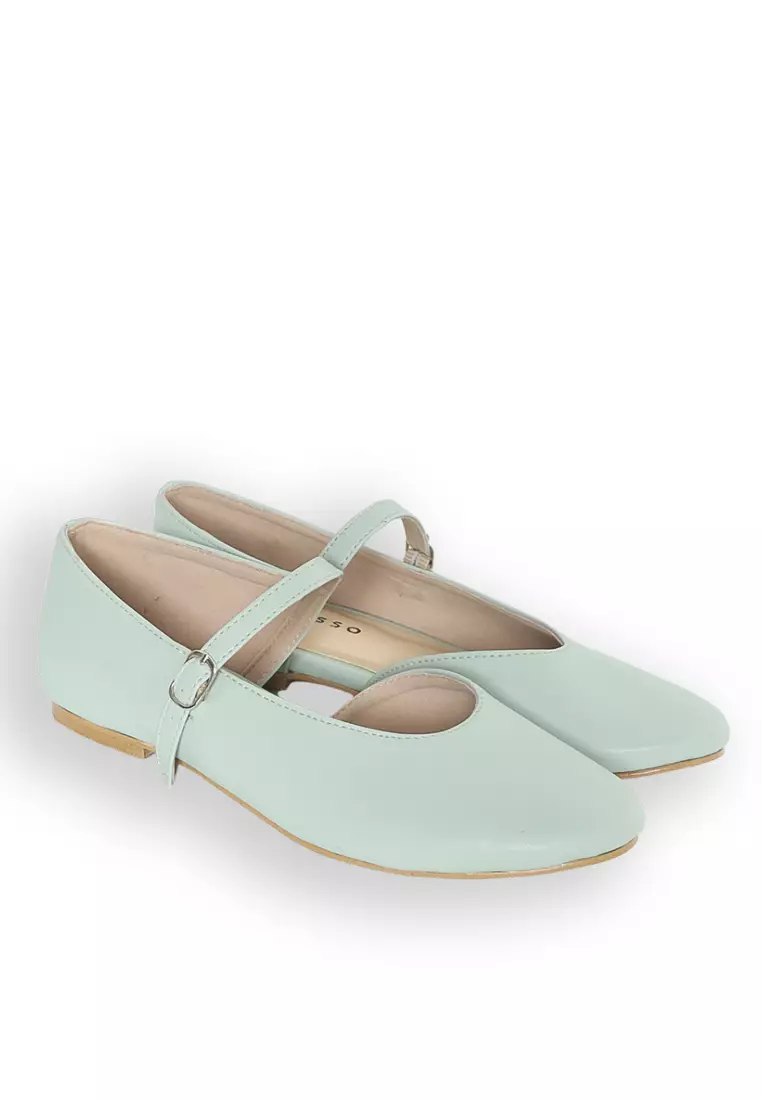 Jennie Flats Shoes Green