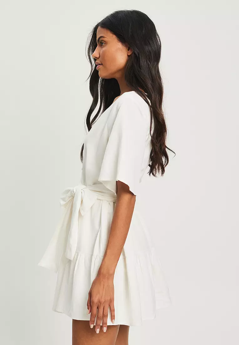 Buy St MRLO Casella Dress in White 2024 Online ZALORA Singapore