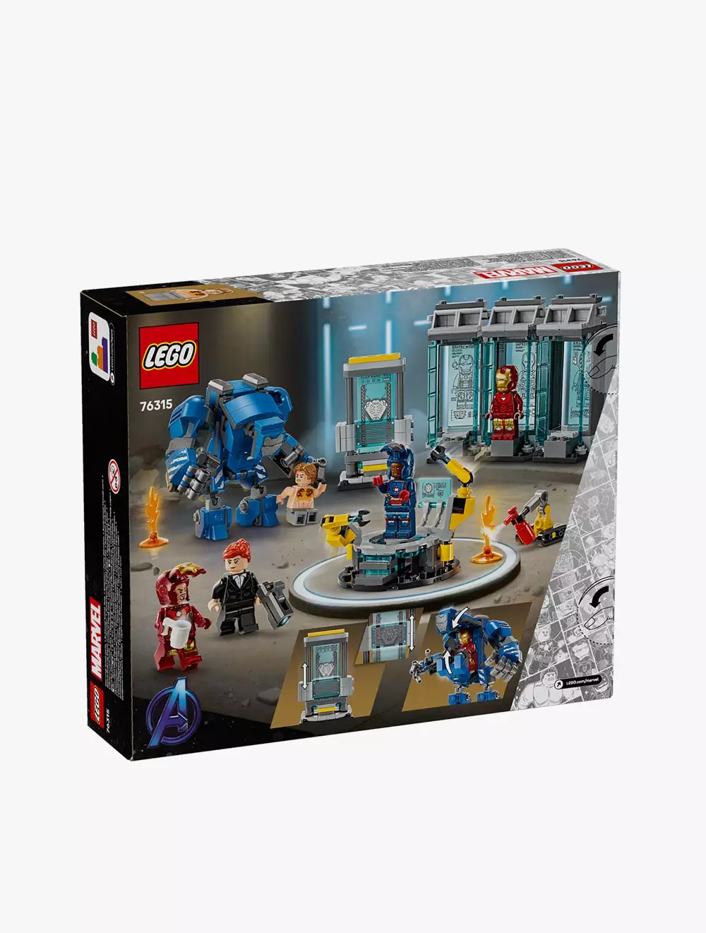 LEGO® Super Heroes Marvel Iron Man's Laboratory: Hall of Armor - 76315
