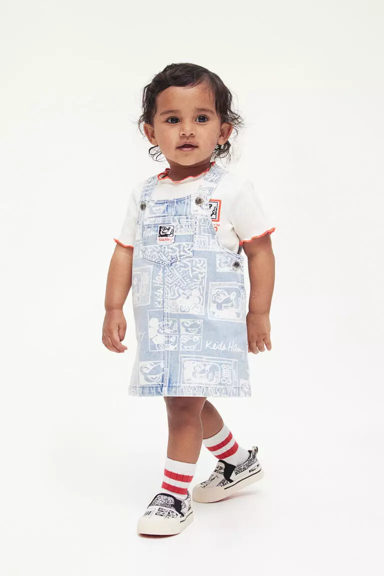 Dungaree dress