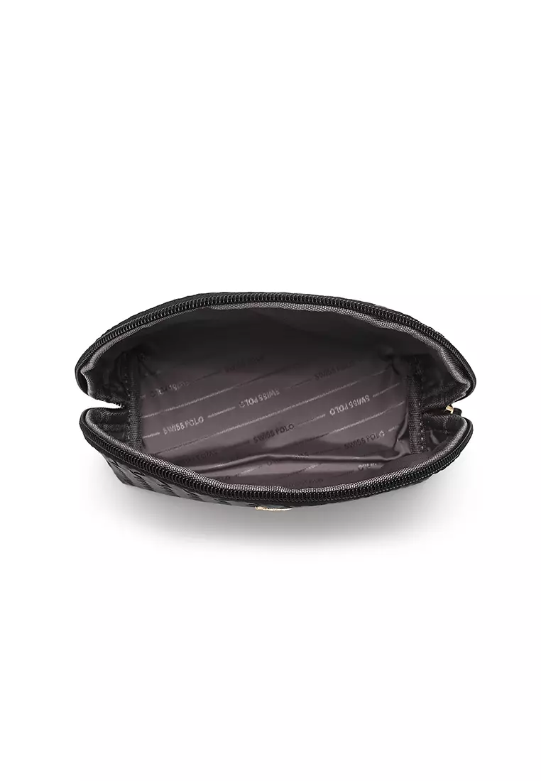 3-in-1 Women's Tote Bag + Backpack + Pouch - Black