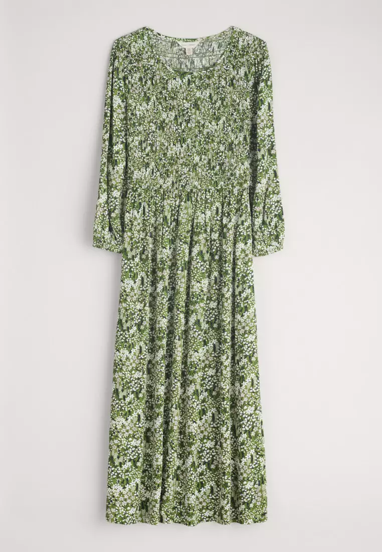 Seasalt Cornwall Green Meadowsweet Dress
