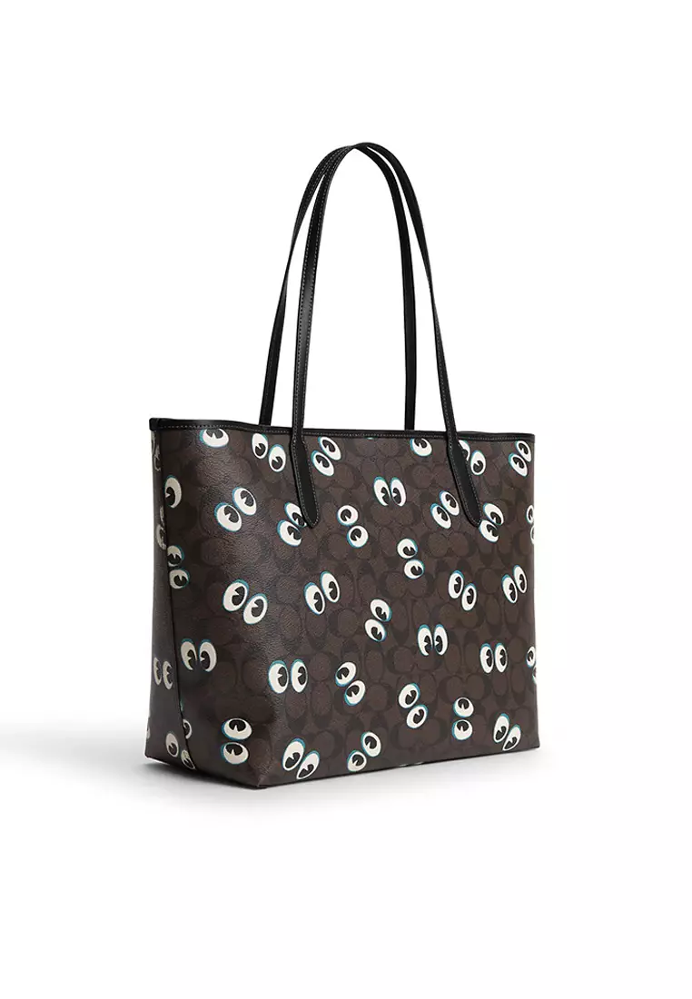 Coach large city online tote