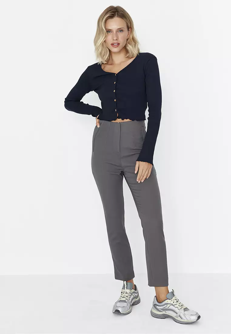 Straight Leg Trousers