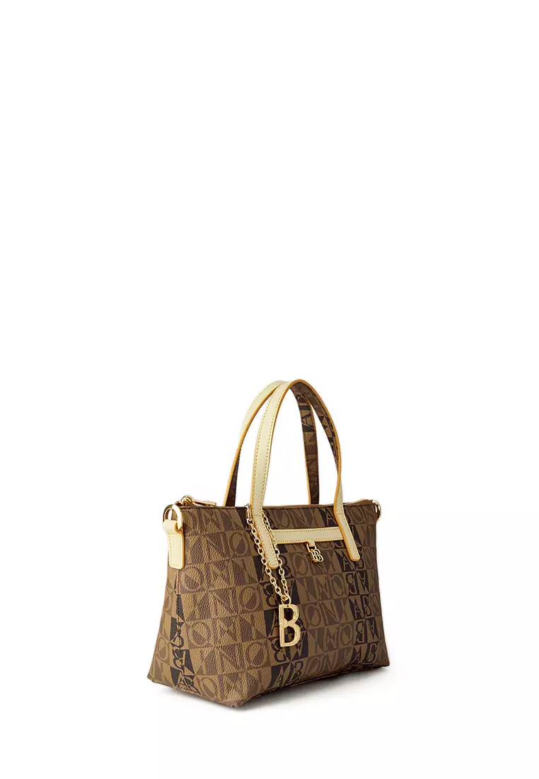 Amalfi Monogram Small Satchel Bag