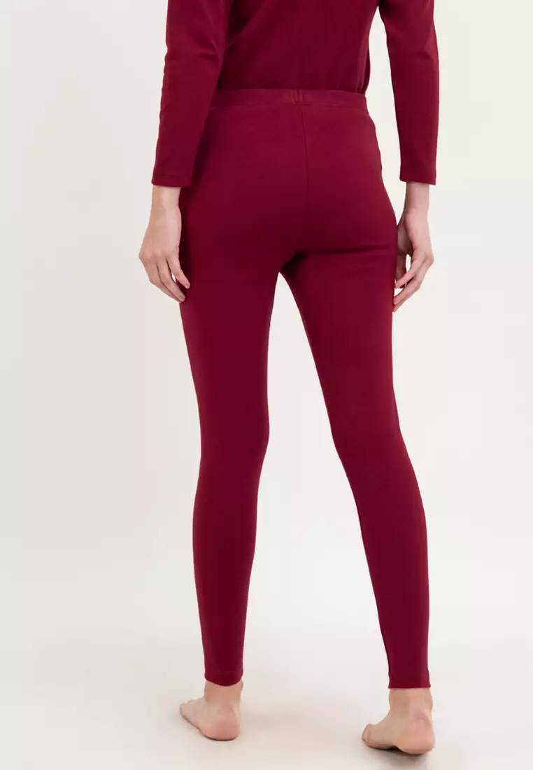 Combed Cotton Thermal Leggings