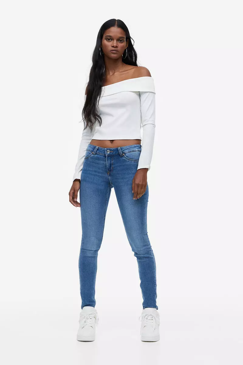hm low waist jeans