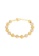 HABIB gold HABIB Clairo Yellow and White Gold Bracelet, 916 Gold 020F2AC6FAC4E7GS_3