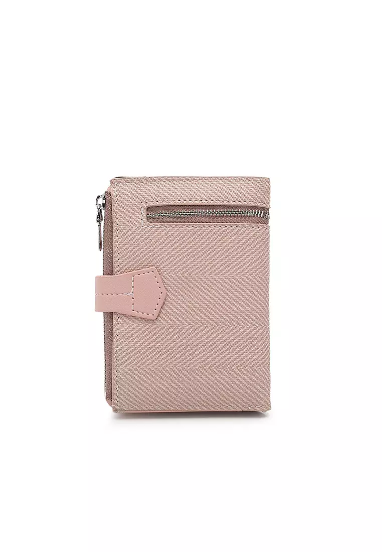 Women's Short Wallet / Purse - Pink