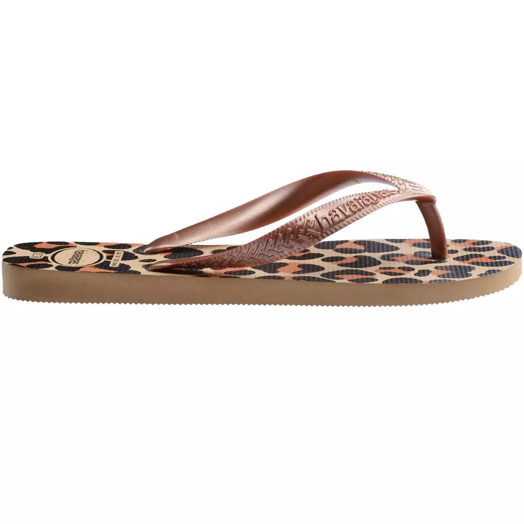 [ONLINE EXCLUSIVE] Havaianas 0570 Top Animals Golden - Sandal Wanita