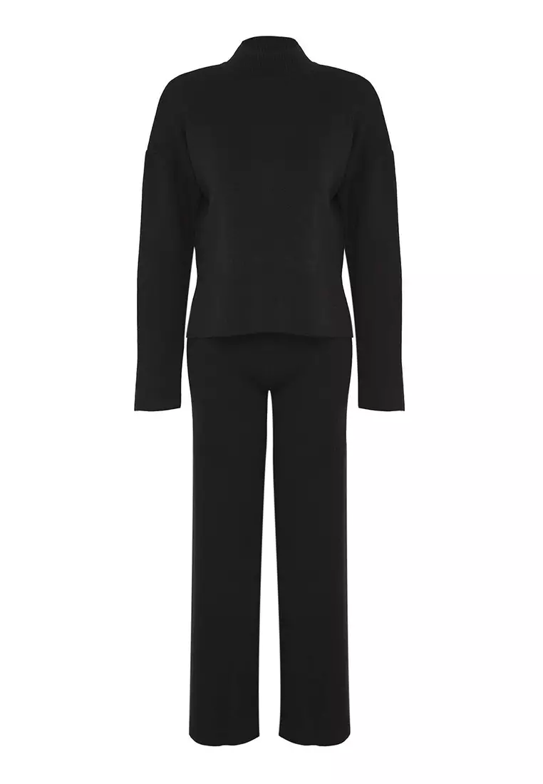 Knitted Sweater and Pants Set