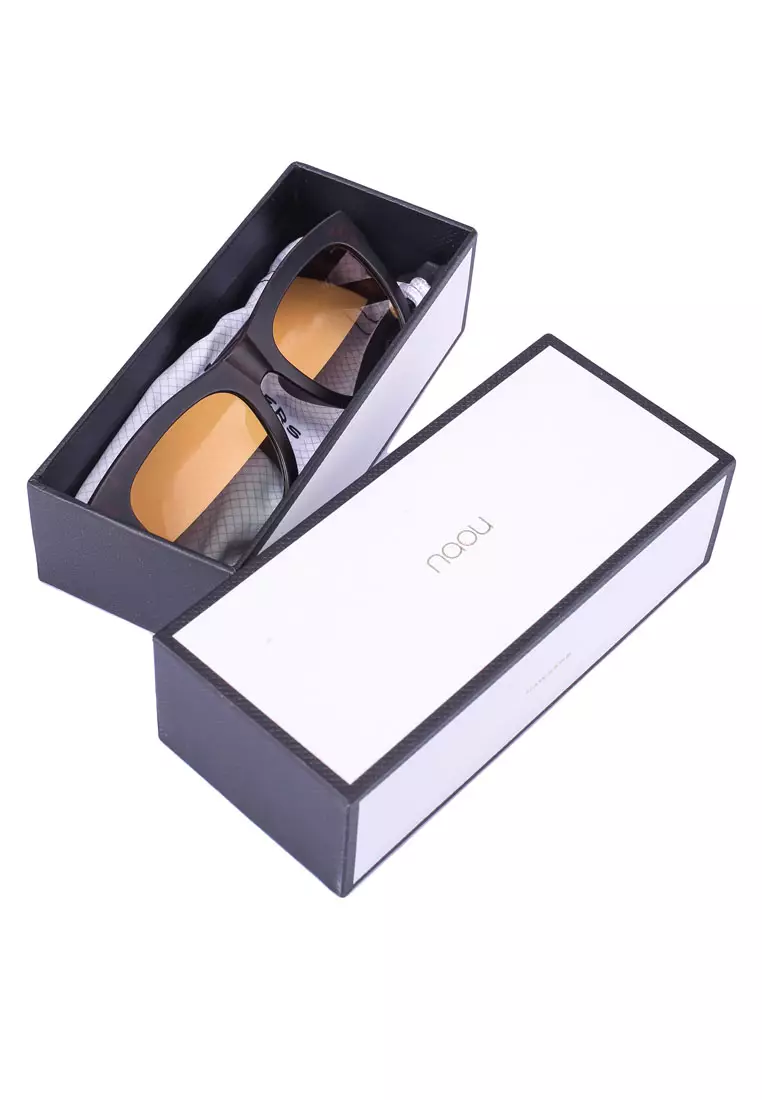 HAWKERS Dark Carey Gold Gradient NOBU Asian Fit Sunglasses for Men and Women. UV400 Protection. Official Product Designed in Spain