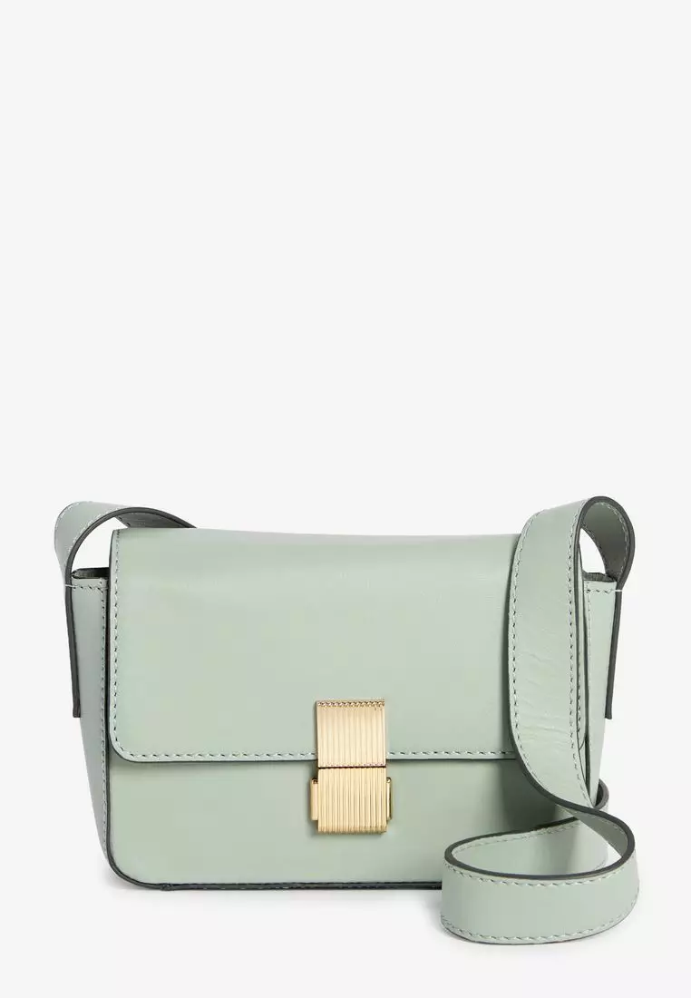 Buy NEXT Small Leather Lock Cross Body Bag Online ZALORA Malaysia