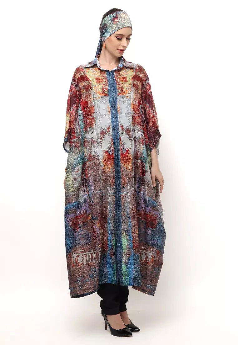 Kanzi Collared Kaftan
