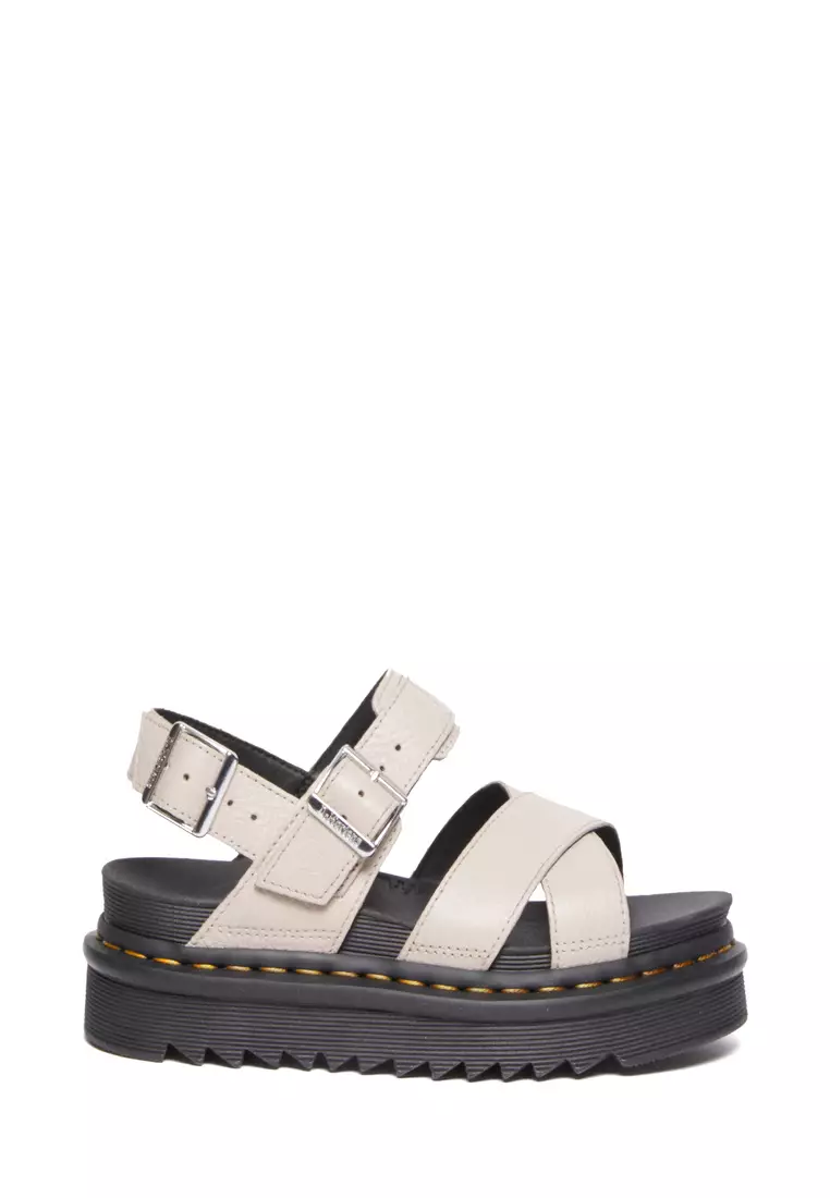 Discount on Dr. Martens  shoes - SKU: VOSS II PISA LEATHER STRAP SANDALS