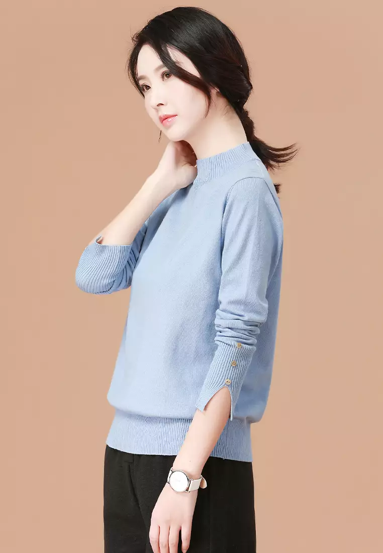 Girls light clearance blue sweater