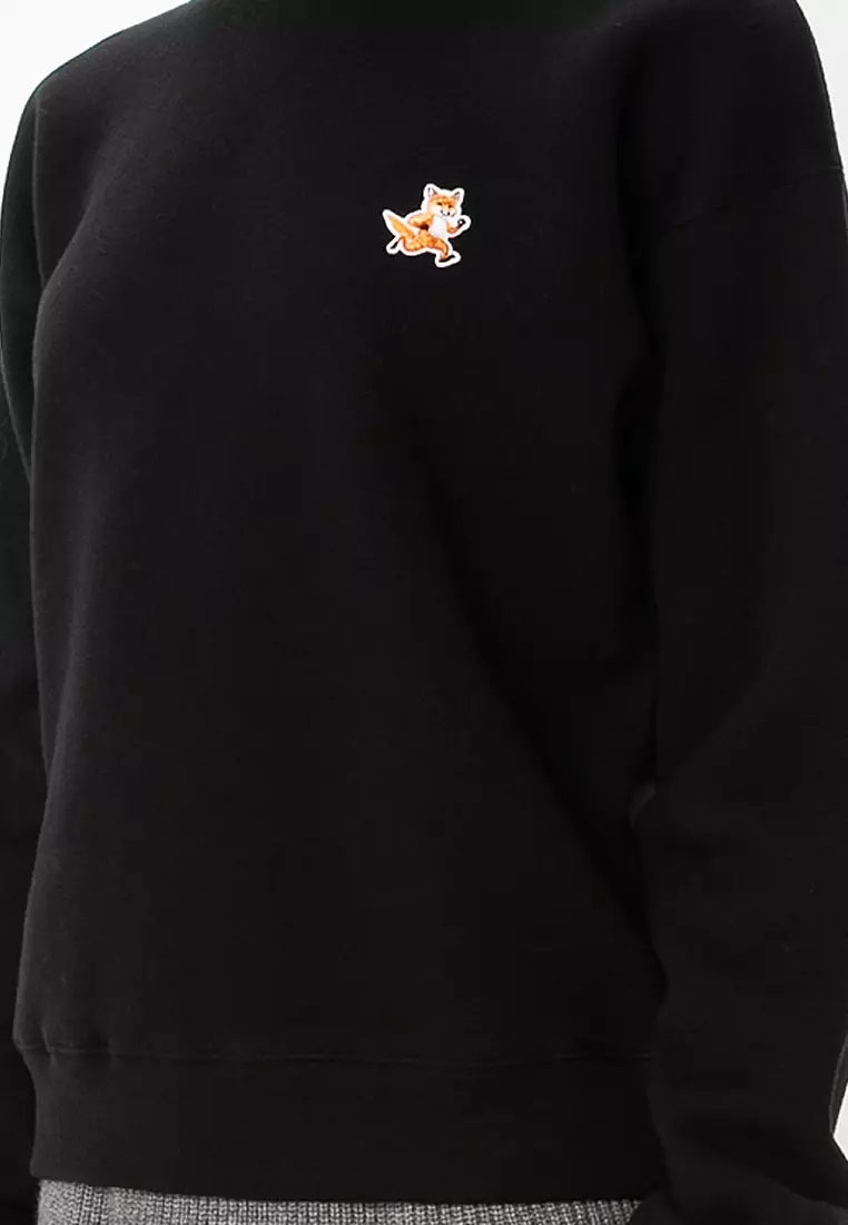 ＊大人気＊Maison Kitsune Sweatshirt Speedy Fox Logo Patch SPEEDY FOX PATCH COMFORT SWEATSHIRT | Maison Kitsuné