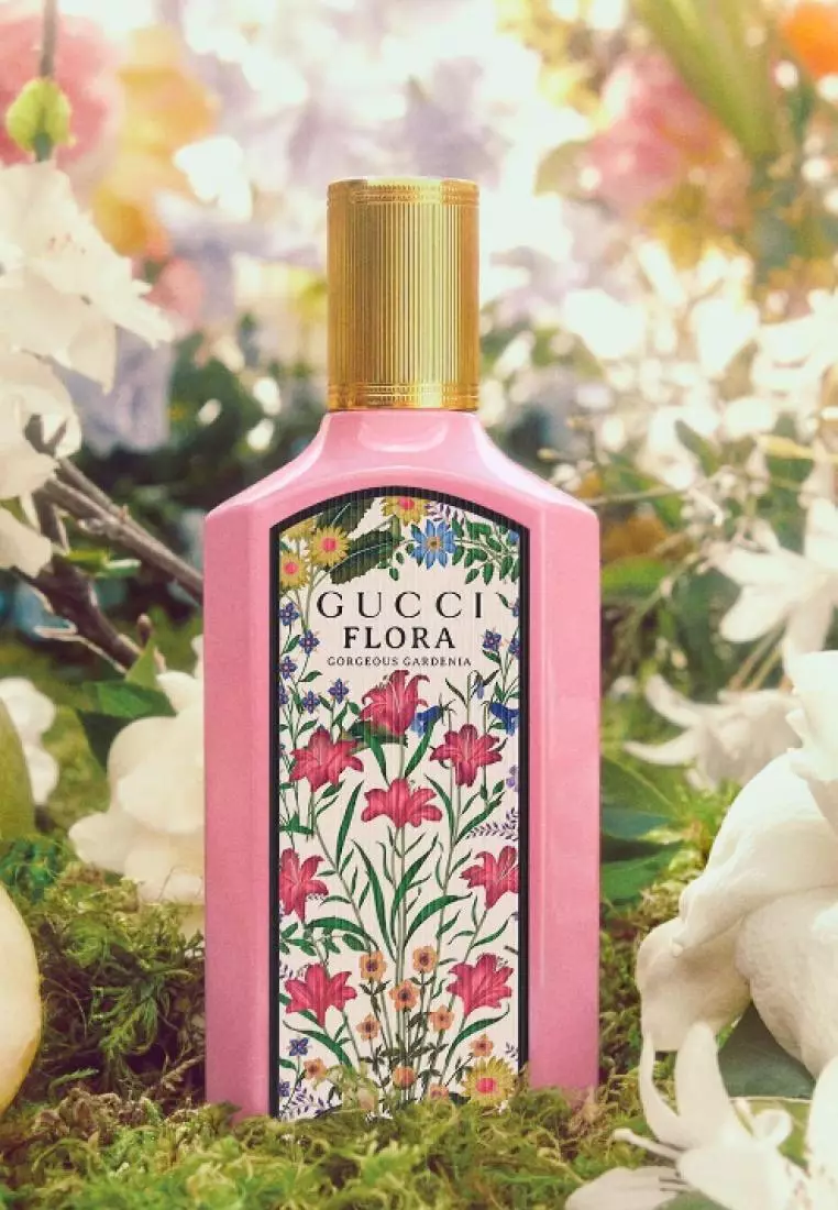 Pink Bau Perfume Gucci Flora Gorgeous Gardenia Flora Perfume