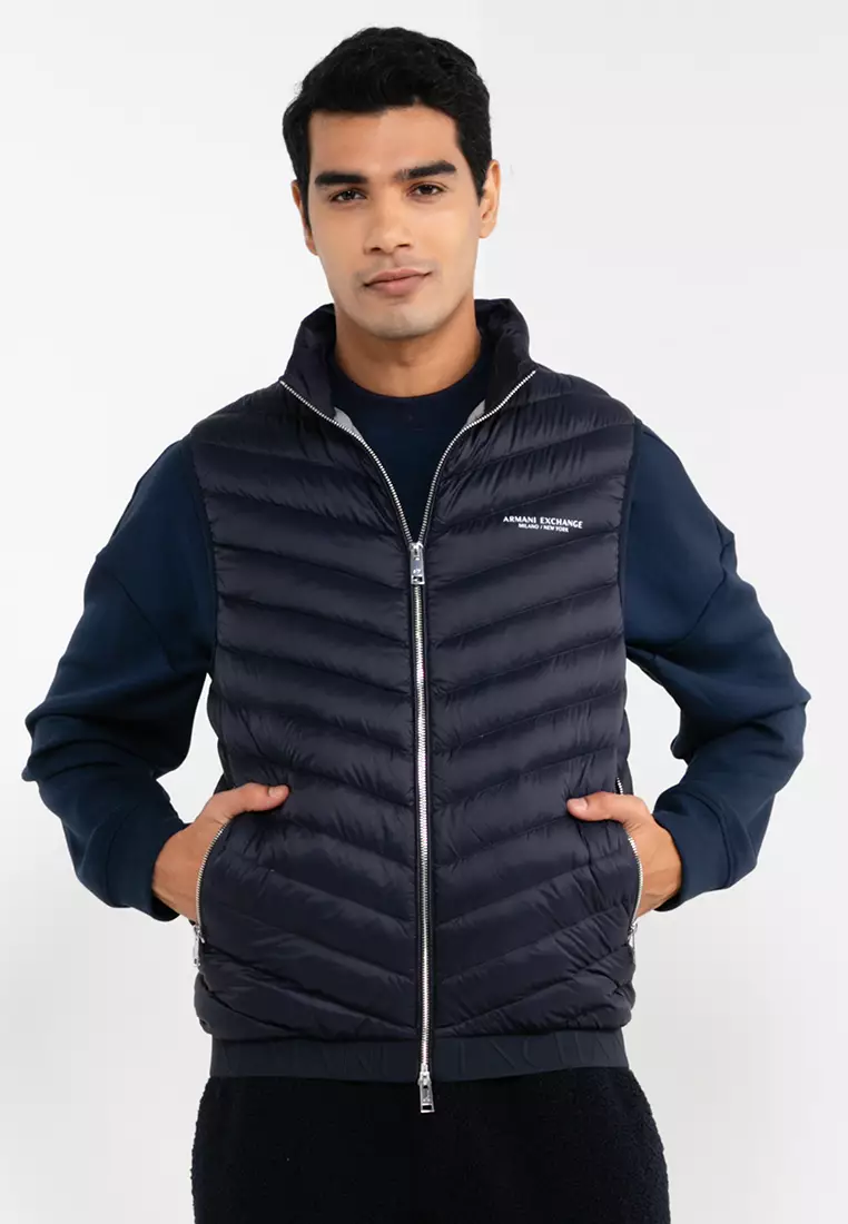 Armani Exchange Logo Down Gilet 2024 Buy Armani Exchange Online