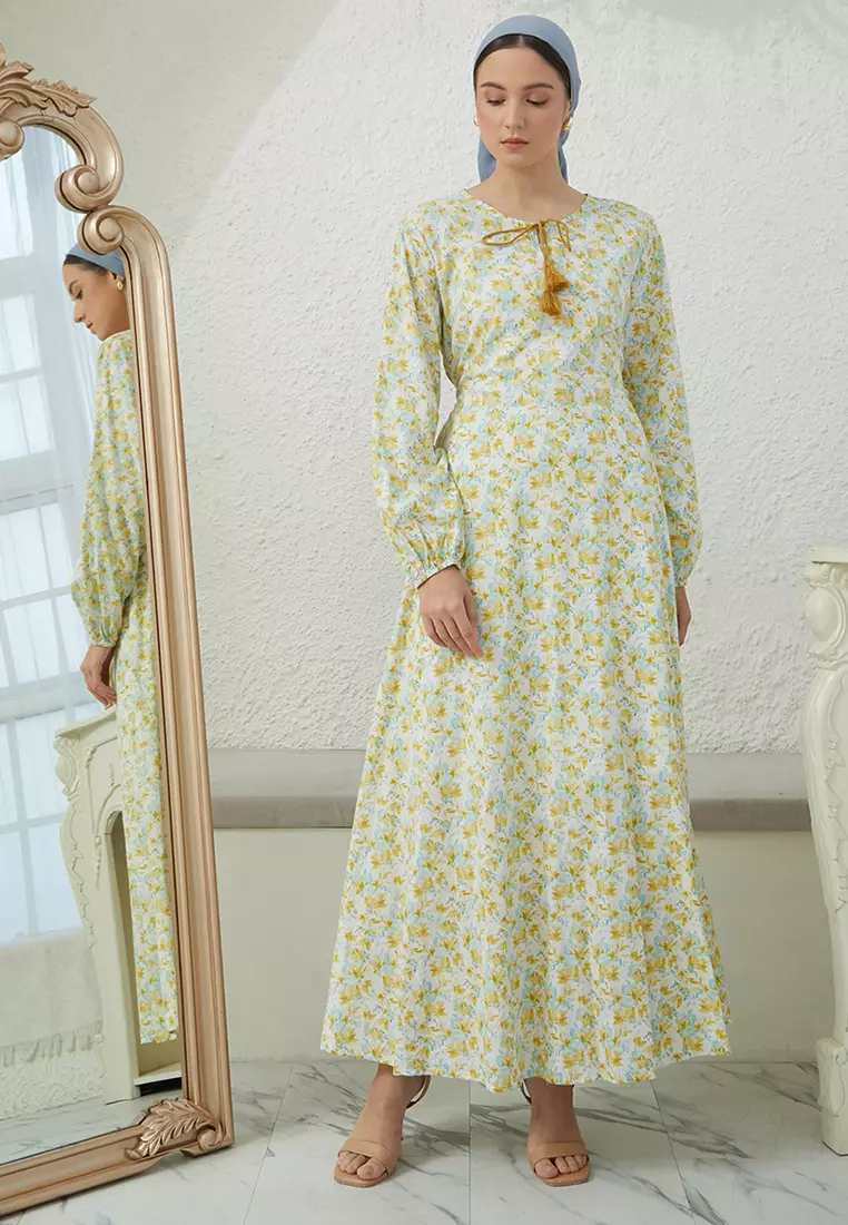 Jual EXPAND Fasyara Dress Original 2026 | ZALORA Indonesia