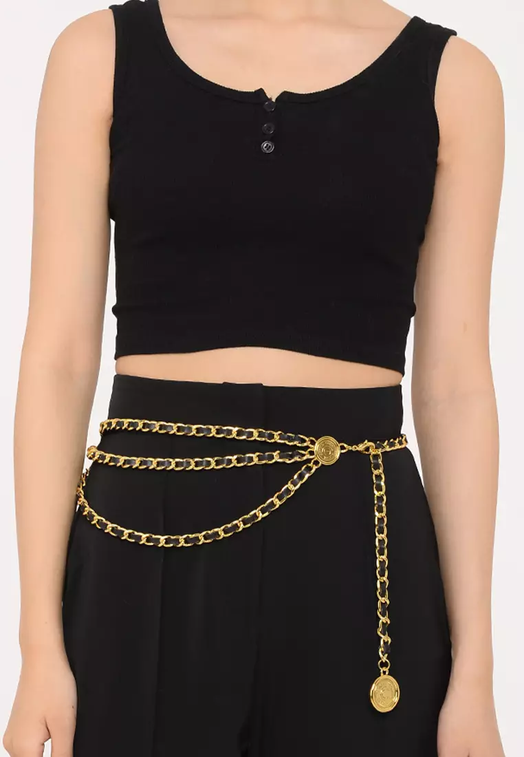 Vintage Pendant Tassel Belt MYF-MY-015