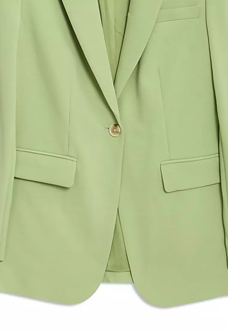 Straight Single Breasted Blazer