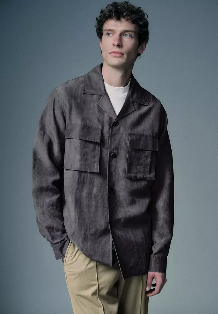 Buy Urban Revivo V-Neck Straight Jacket 2025 Online ZALORA