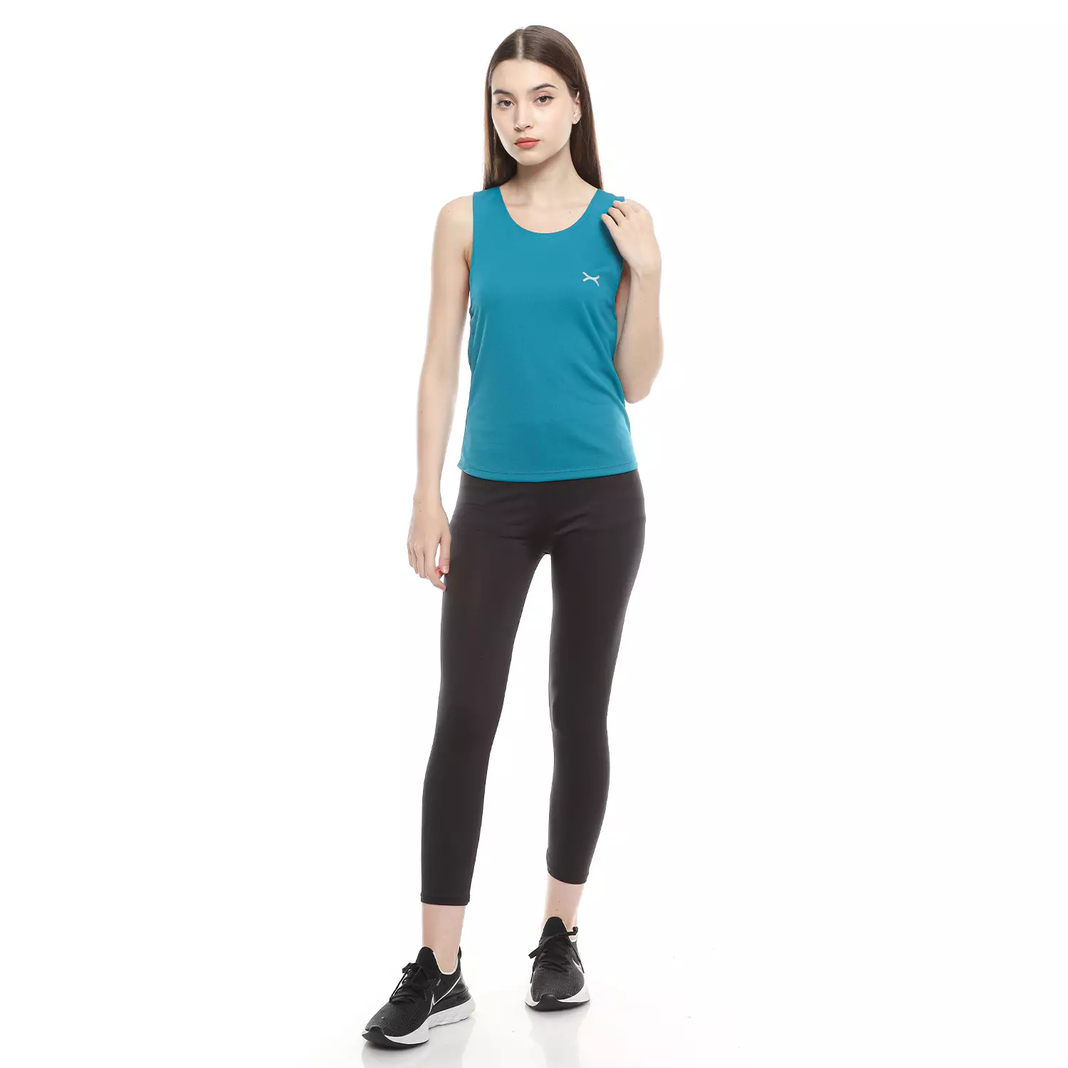 Running Tanktop Women Flexrun series Dark Tosca