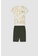 DeFacto beige Regular Fit Short Sleeve Printed Cotton Top and Bottom Set 286E2KA458C9A0GS_1