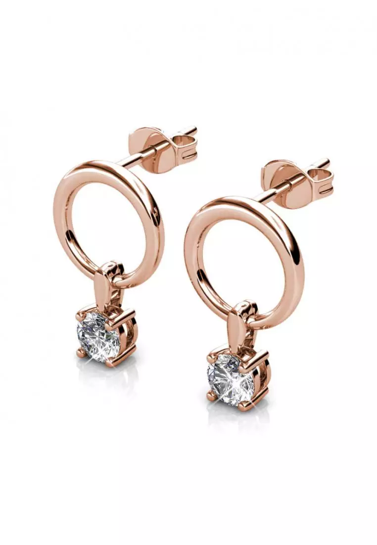 Octavia Earring RG - Anting Crystal Swarovski® by Her Jewellery