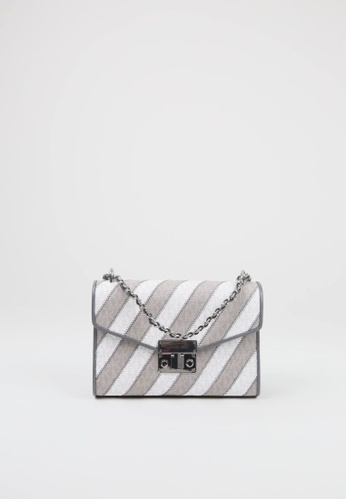 michael kors white shoulder bag
