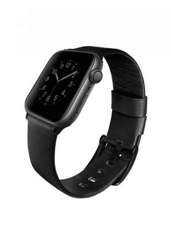 Buy Uniq Uniq Mondain Apple Watch 4 Genuine Leather Strap 44mm Midnight Black Online Zalora Malaysia
