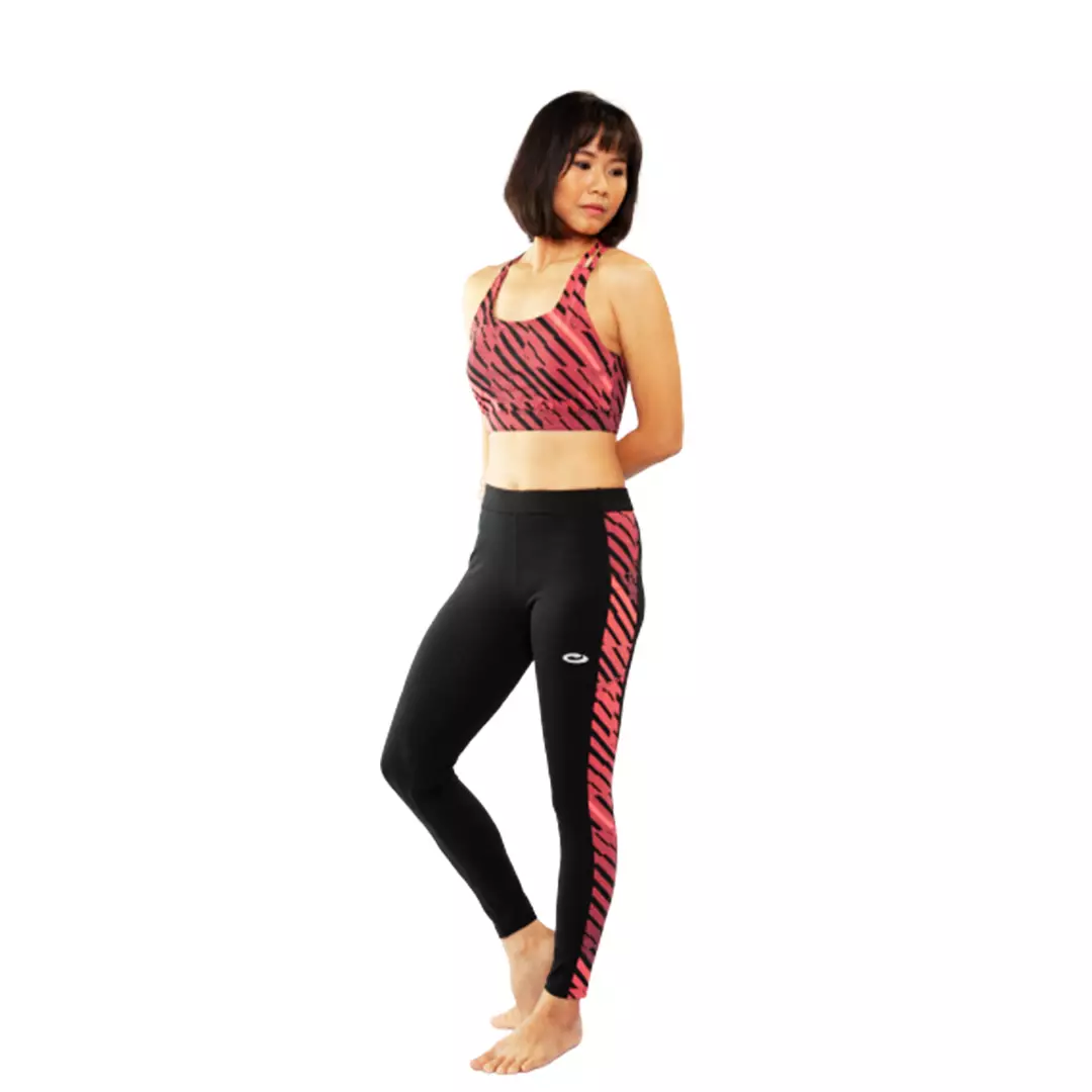 Bra Olahraga Wanita  Sport Bra Racer Back Print